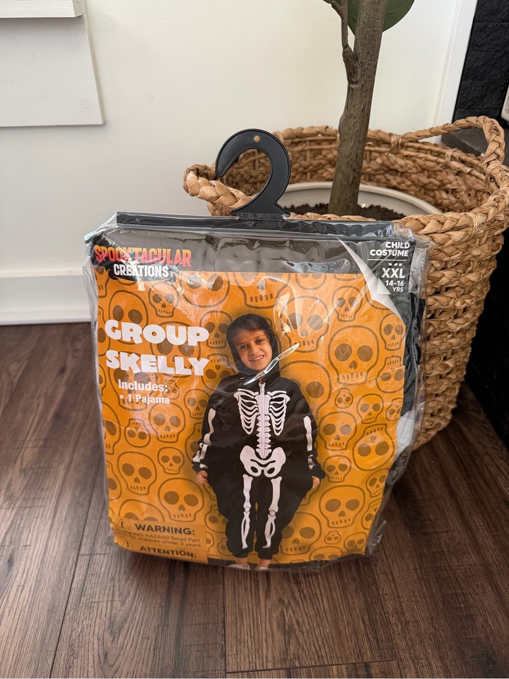 Spooktacular Creations Kids Skeleton Pajama Costume - Black